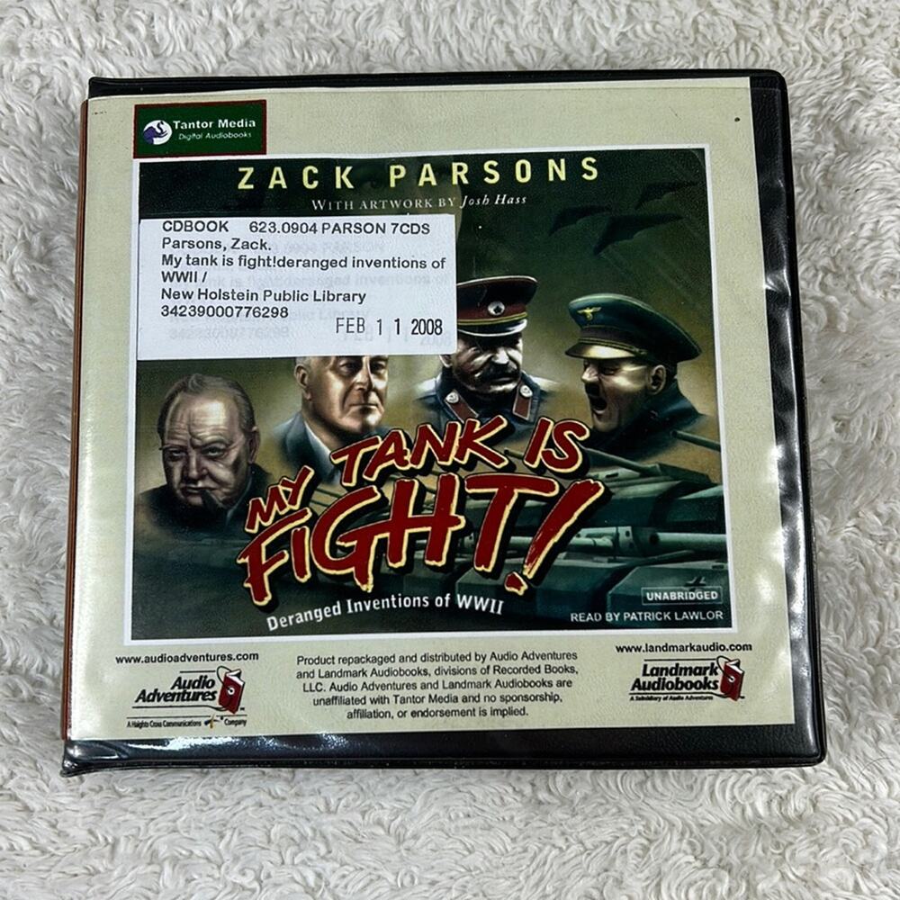 My Tank‎ is Fight! Deranged Inventions of WWII - audiobook CDS Patrick Lawlor